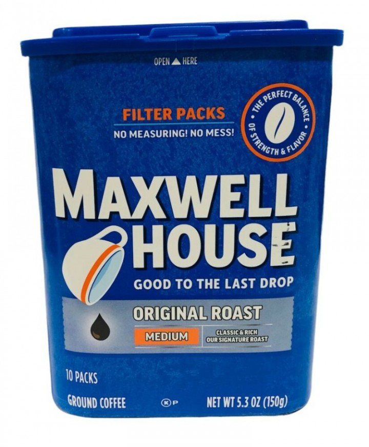 Ebluejay Maxwell House Coffee Original Filter Packs Ct