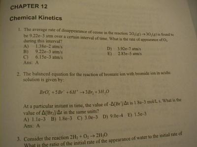 Zumdahl ap chemistry 10th edition answers