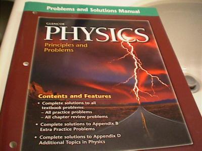 Glencoe physics principles and problems solutions manual pdf