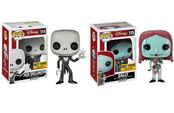 jack and sally funko pop