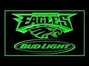 Philadelphia Eagles Bud Light LED Neon Sign