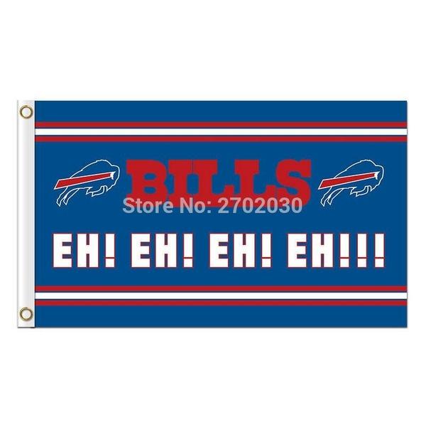 eBlueJay: Eh Eh Buffalo Bills Mafia Flag Football Premium Team Super Bowl  Champions 3ft X 5ft 100D Polyester