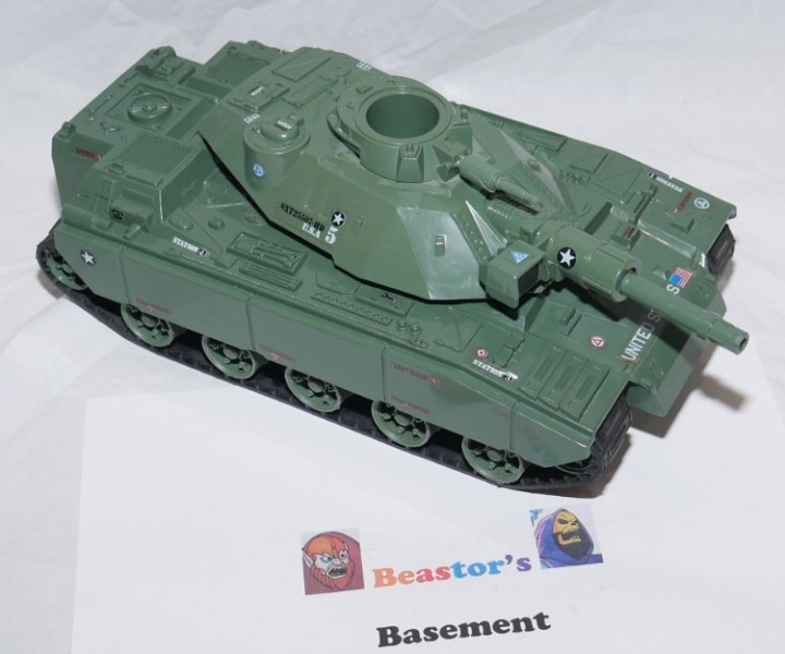 eBlueJay: GI Joe MOBAT Tank Motorized Battle Tank vehicle 100% complete ...