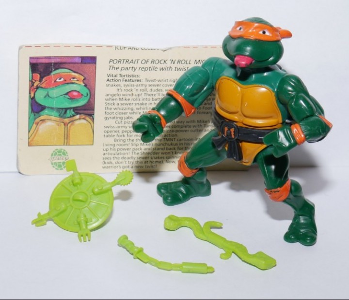 1989 teenage mutant ninja turtles action figures