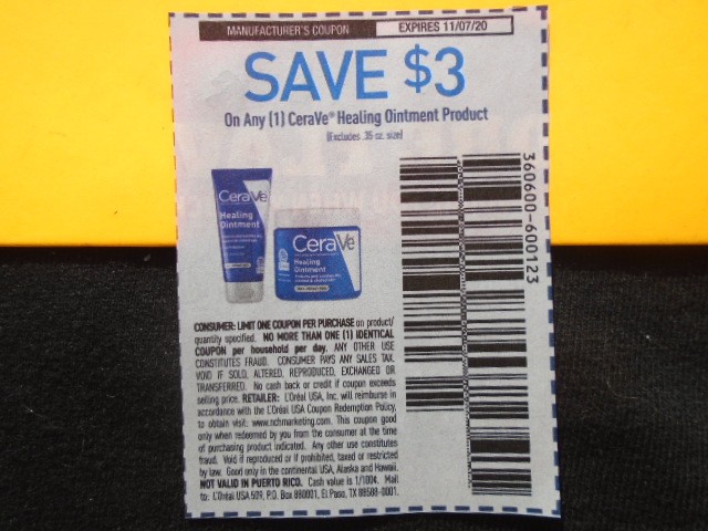 ebluejay-20-cerave-healing-ointment-coupons-3-off-1-exp-11-7-2020