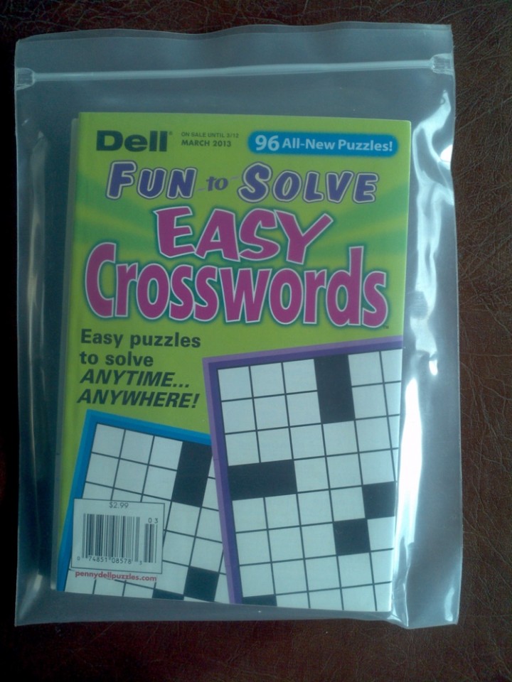 dell easy crosswords
