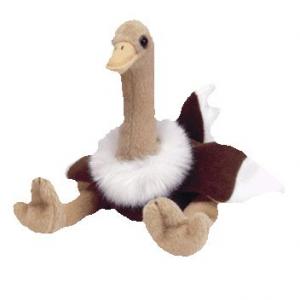 stretchy the ostrich beanie baby mcdonalds