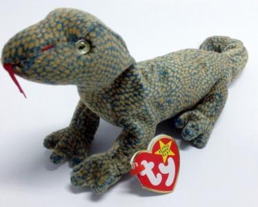 scaly the lizard beanie baby