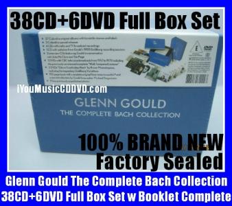 eBlueJay: NEW~ Glenn Gould The Complete Bach Collection 38 CD 6