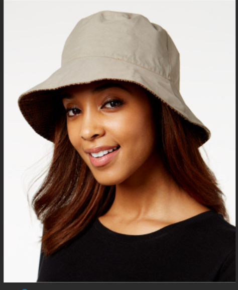 nine west rain hat