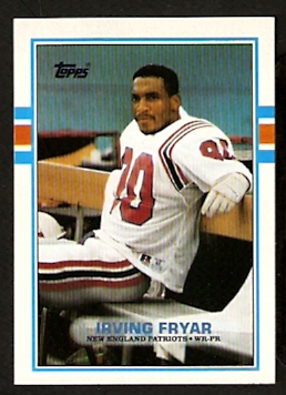 1991 Wild Card #82 IRVING FRYAR New England Patriots