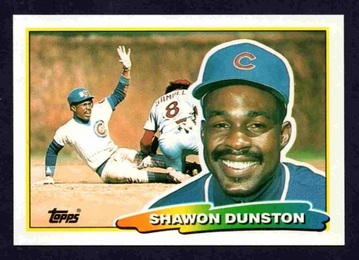 Shawon Dunston - Chicago Cubs (MLB Baseball Card) 1988 Topps Big # 225 –  PictureYourDreams