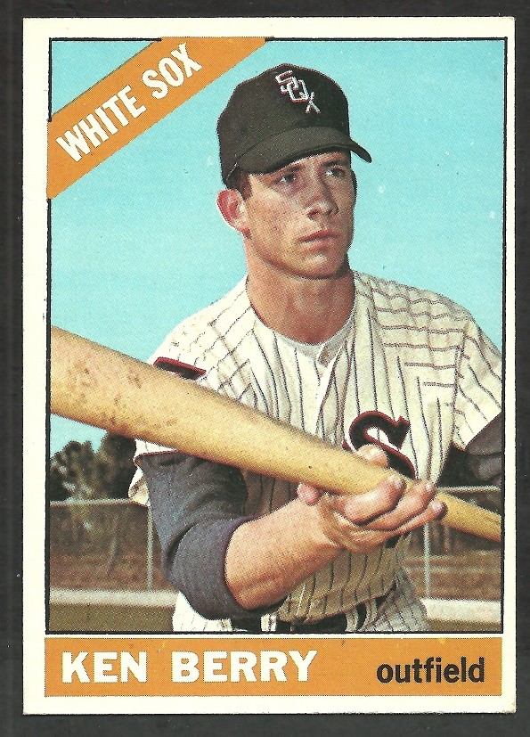 Ken Berry Autographed Signed Chicago White Sox 1968 Topps Card