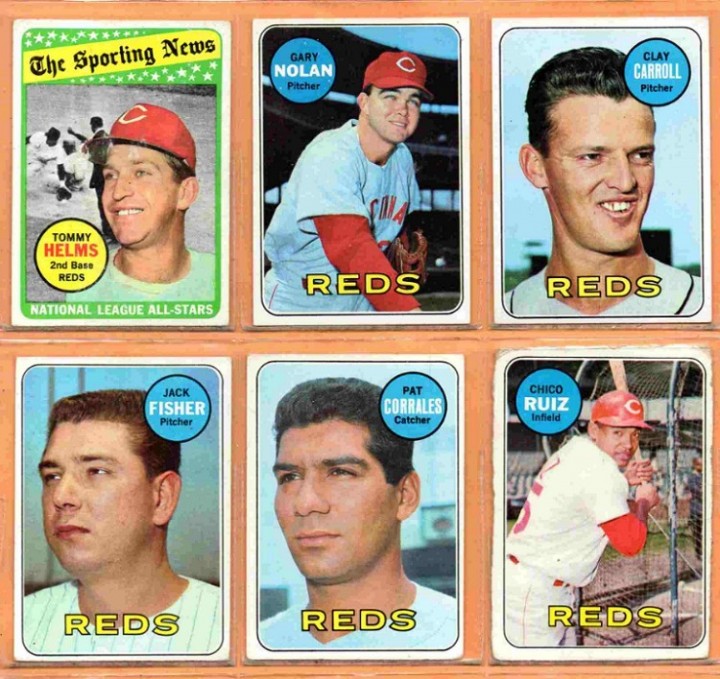 1969 Topps # 1969 Topps Cincinnati Reds Team Set