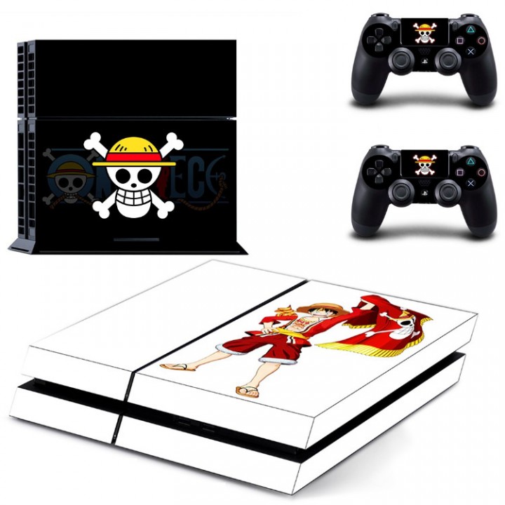 Ebluejay Abertura One Piece Ps4 Skin Decal For Console And Controllers