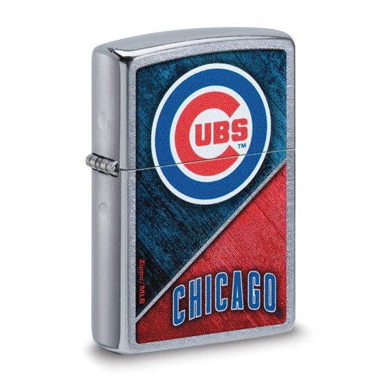 MLB® Chicago Cubs™ Street Chrome™ Windproof Lighter