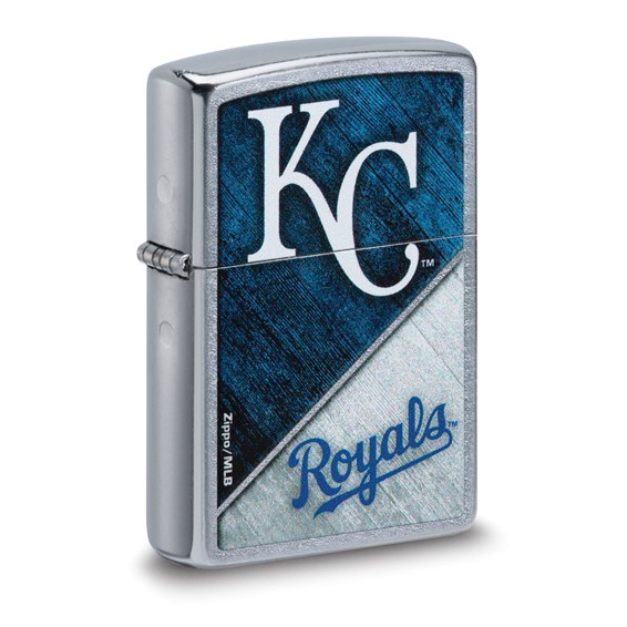 MLB® Kansas City Royals™ Street Chrome™ Windproof Lighter