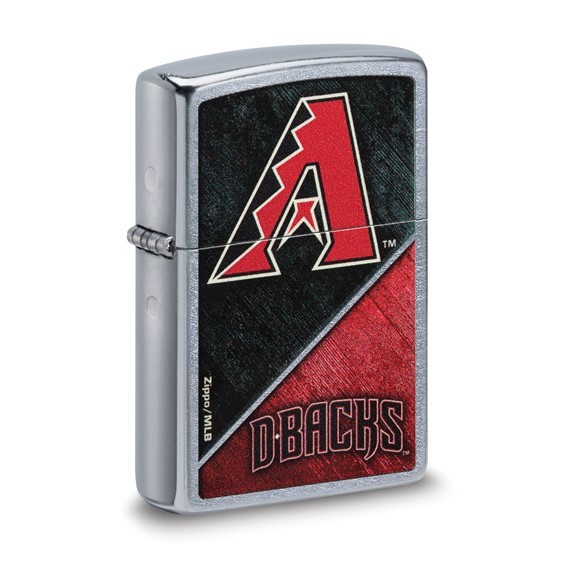 MLB® Arizona Diamondbacks™ Street Chrome™ Windproof Lighter