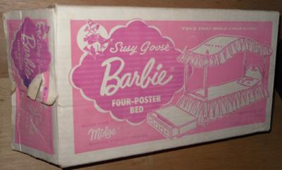 barbie canopy bed