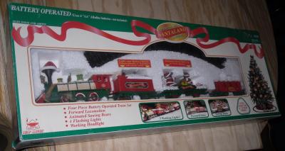 the logger bears express train set