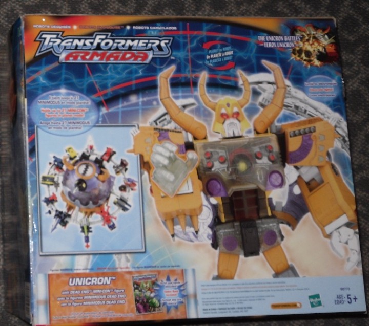 eBlueJay Transformers Armada Unicron With Dead End Hasbro