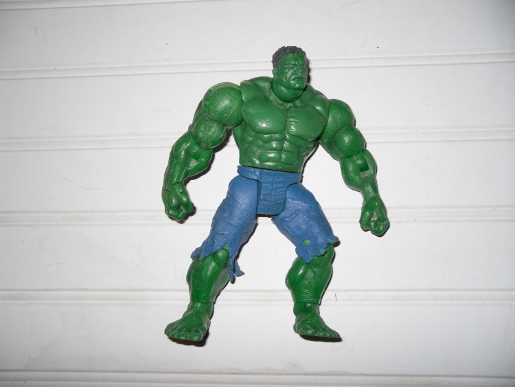 blue hulk action figure