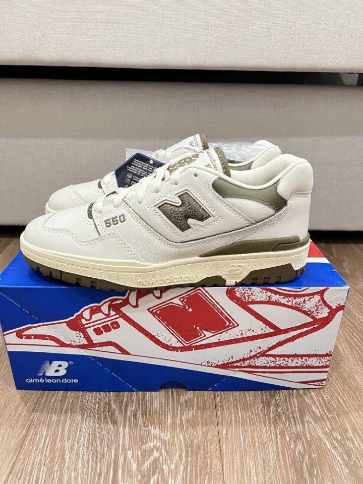 eBlueJay: New Balance 550 Aime Leon Dore White Olive