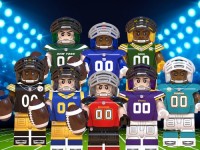 eBlueJay: Minnesota Vikings Custom Football Block Figure Lego