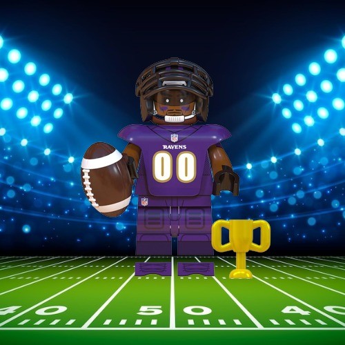 eBlueJay: Baltimore Ravens Custom Football Block Figure Lego