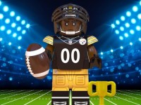 Custom Minifigure Football Denver Broncos