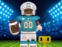 eBlueJay: Minnesota Vikings Custom Football Block Figure Lego