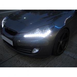 hyundai genesis coupe daytime running lights