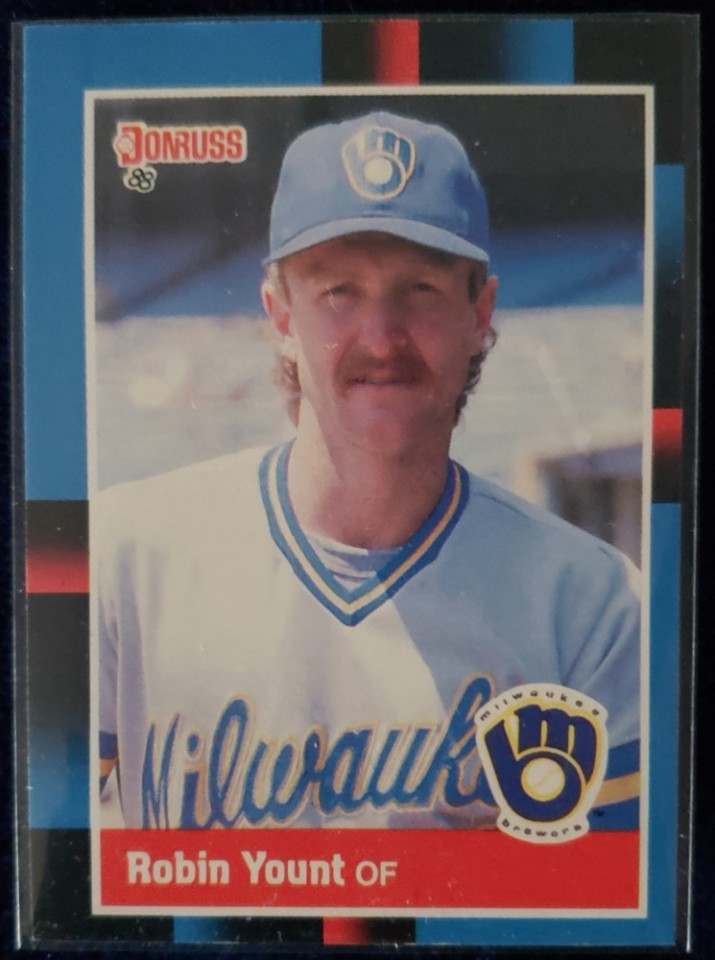 1988 Donruss #295 Robin Yount - Milwaukee Brewers (Baseball Cards) at  's Sports Collectibles Store