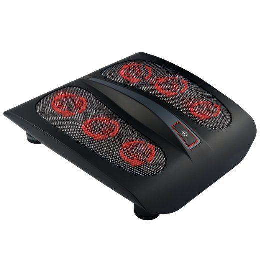 belmint shiatsu foot massager with airbag massage pressure and heel massage