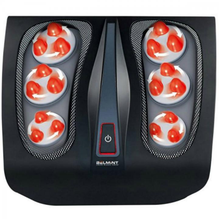 belmint shiatsu foot massager with airbag massage pressure and heel massage