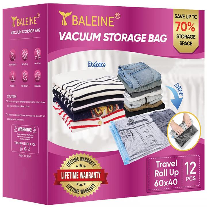 Great Choice Products 12 Pack Compression Storage Bags Space Saver