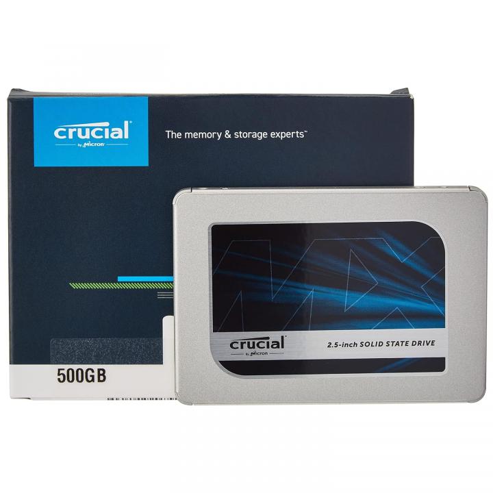 Crucial MX500 500GB 3D NAND SATA 2.5 Inch Internal SSD, up to 560 MB/s -  CT500MX500SSD1 