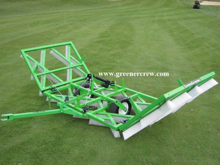 Ebluejay Fairway Groomer Heavy Sand Applications Core Busting Bermuda Grass Golf Courses