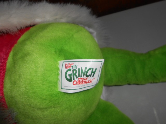 grinch teddy bear argos