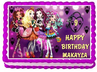 ever after high birthday party ideas
