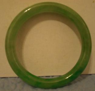 solid jade bracelet