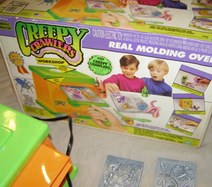 eBlueJay: Creepy Crawlers real molding oven with metal molds IN BOX ...