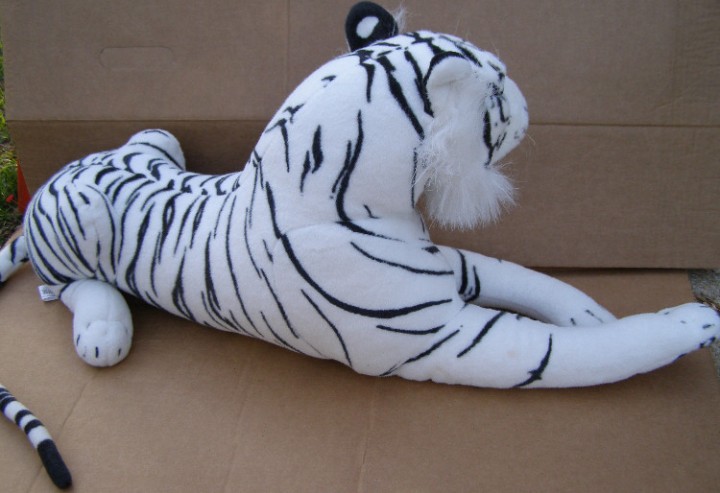 white tiger plush large