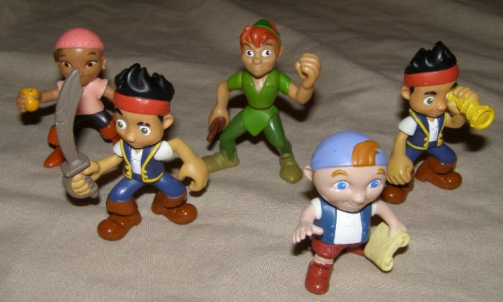 eBlueJay: Mattel Disney Jake and the Neverland Pirates figure lot Peter Pan