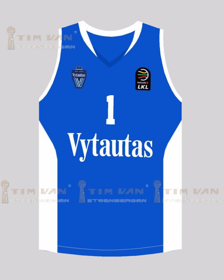 LaMelo Ball #1 LiAngelo Ball Lithuania Vytautas Basketball Jersey