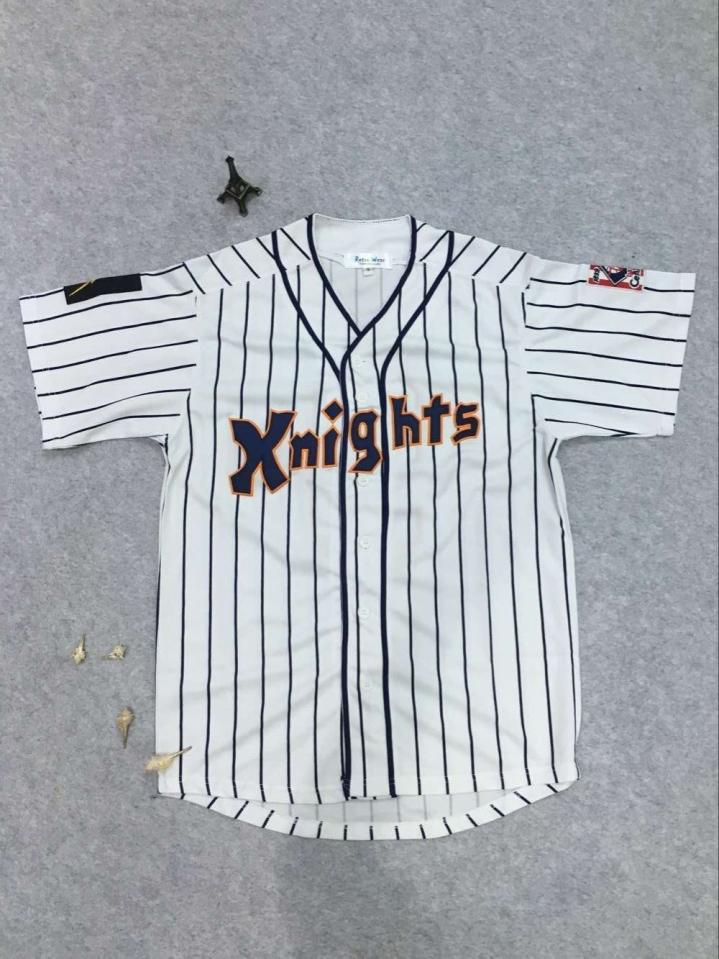 Roy Hobbs #9 New York Knights The Natural Men's Baseball Jersey Stitched