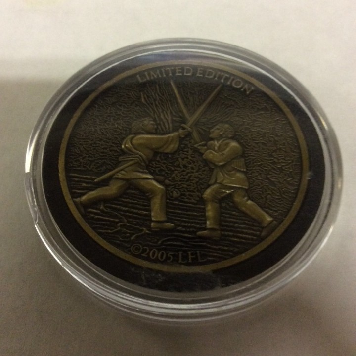 star wars episode 3 limited edition coin worth