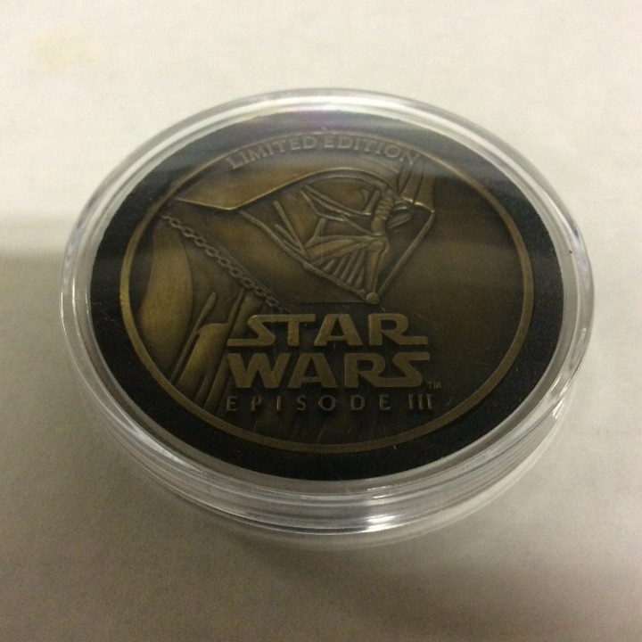 star wars episode iii coin