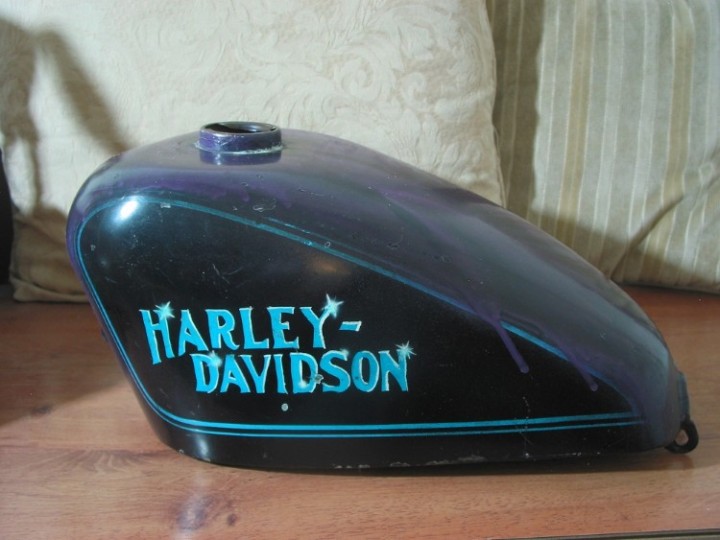 used harley davidson gas tanks