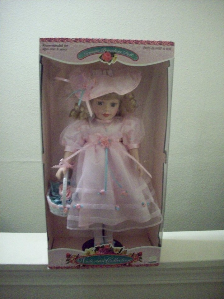 genuine porcelain doll victorian collection